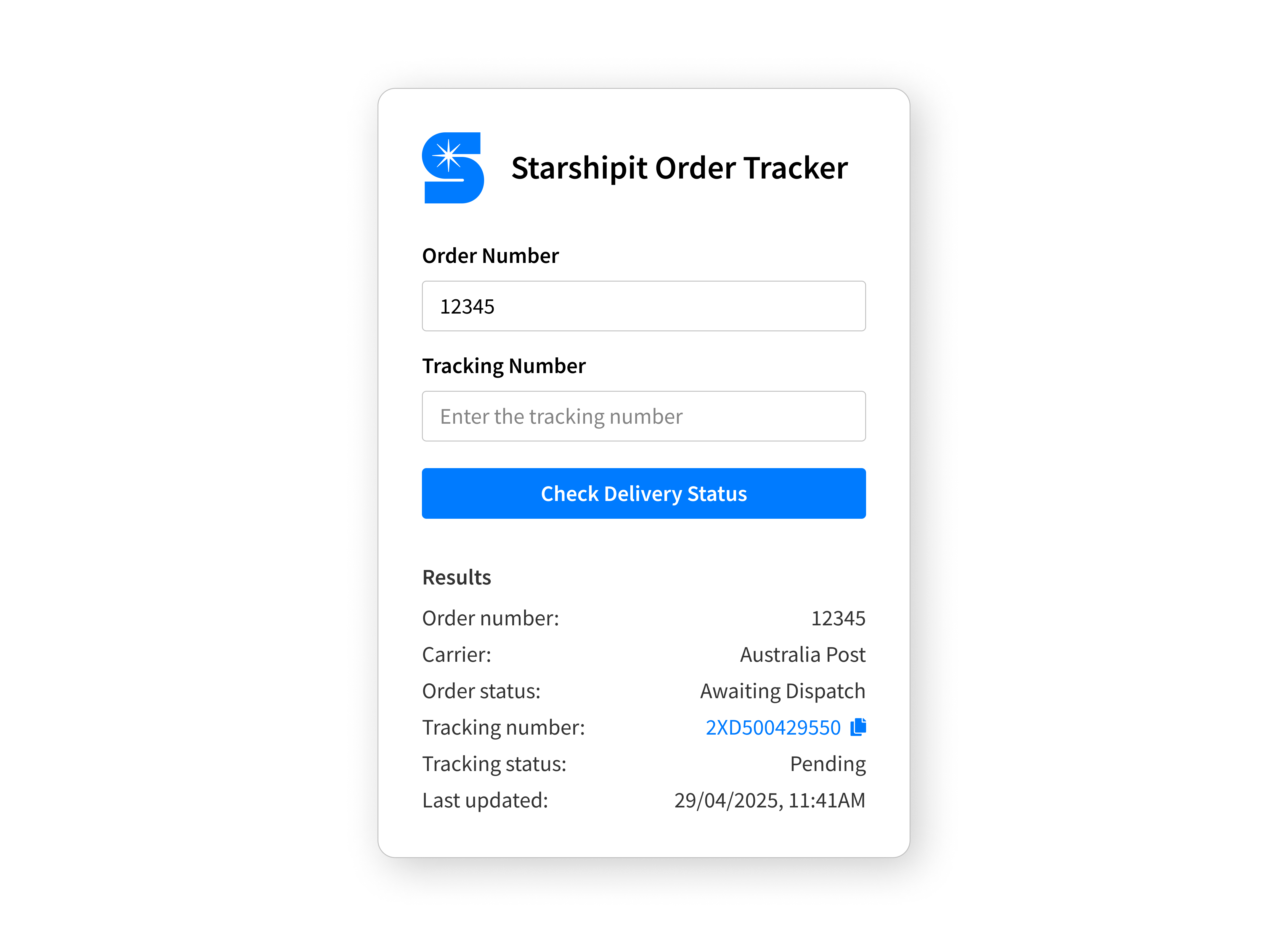 Order Tracker for Zendesk